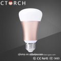 Aluminum+PC heat sink 2017 China suppliers WIFI LED bulb 8W E27